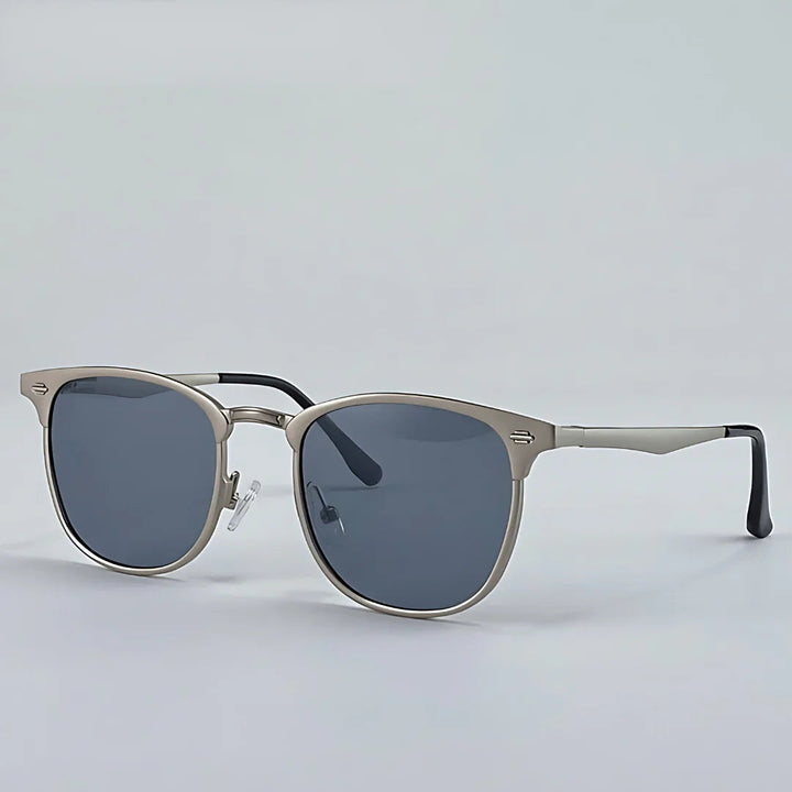 Men's UV400 Clubmaster Sunglasses – Tinted Lenses
