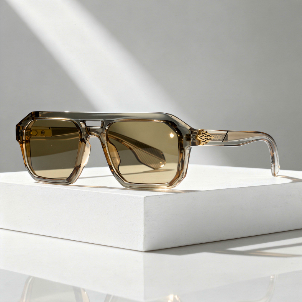 Unisex Oval Sunglasses with UV400 Protection