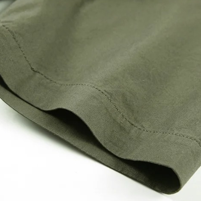 Men's Cotton Short Sleeve Utility Shirt