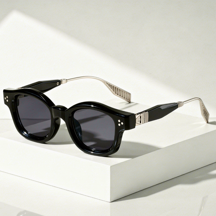 Men's Square Sunglasses with UV400 Protection