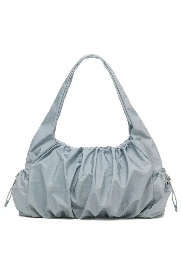 Isadora Crossbody Bag - Nylon Pleated Compact Carry