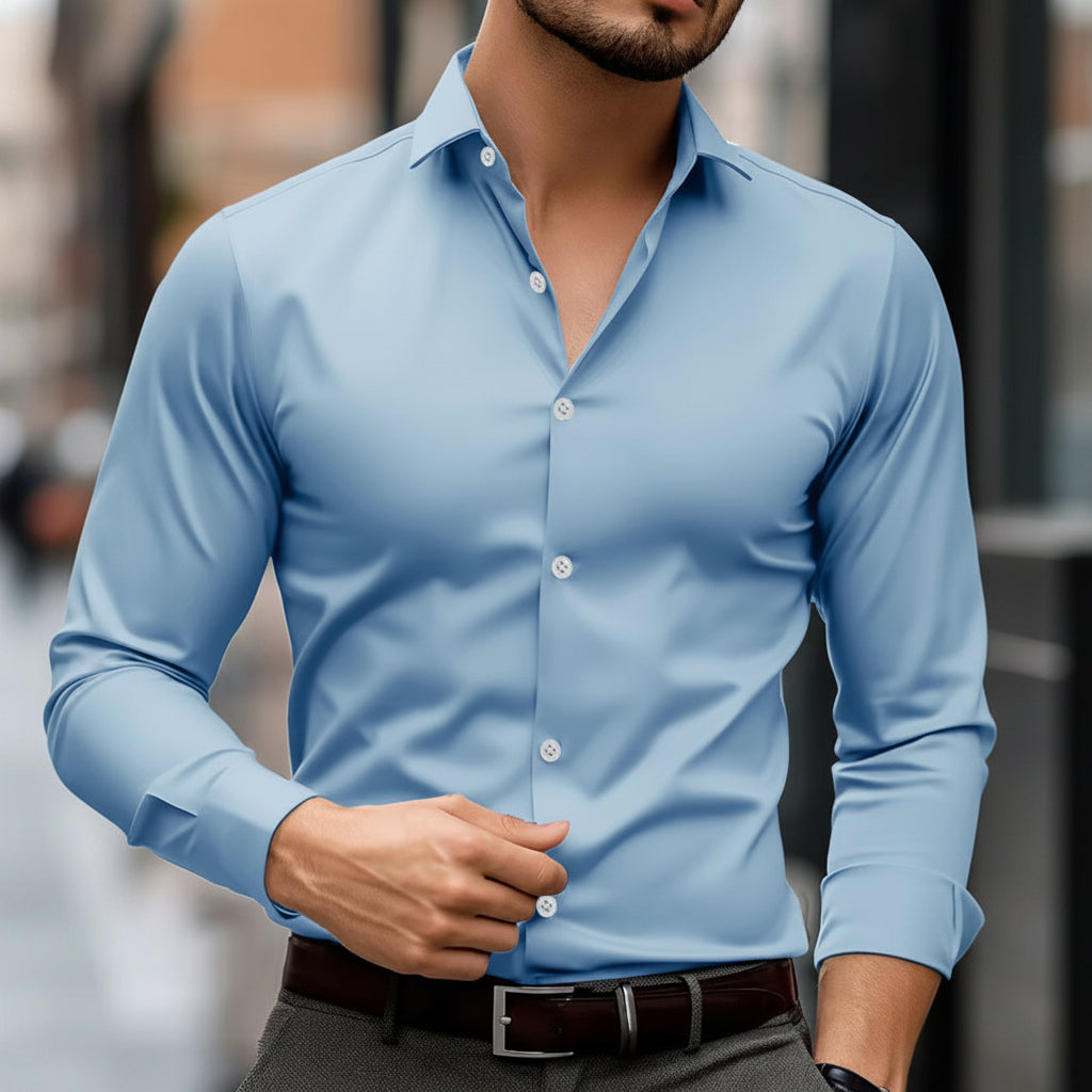Men’s Casual Stretch Cardigan Jacket – Comfortable Everyday Style-HighTouch