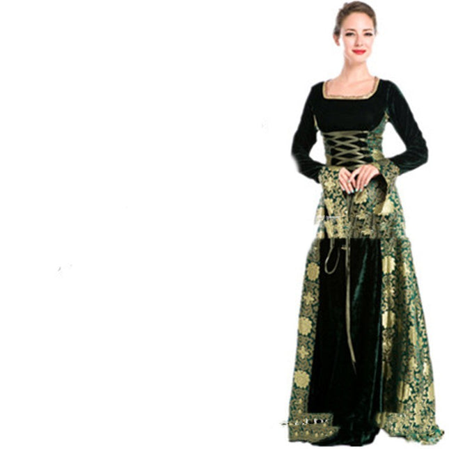 Halloween Queen Costume Gown
