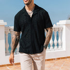 Hollow Shirt Men's Casual Top-HighTouch