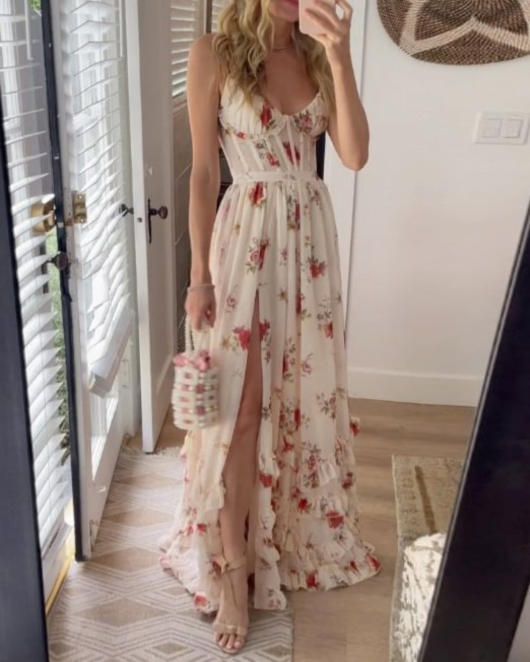 Women's Fashion Casual Printing Dress-HighTouch
