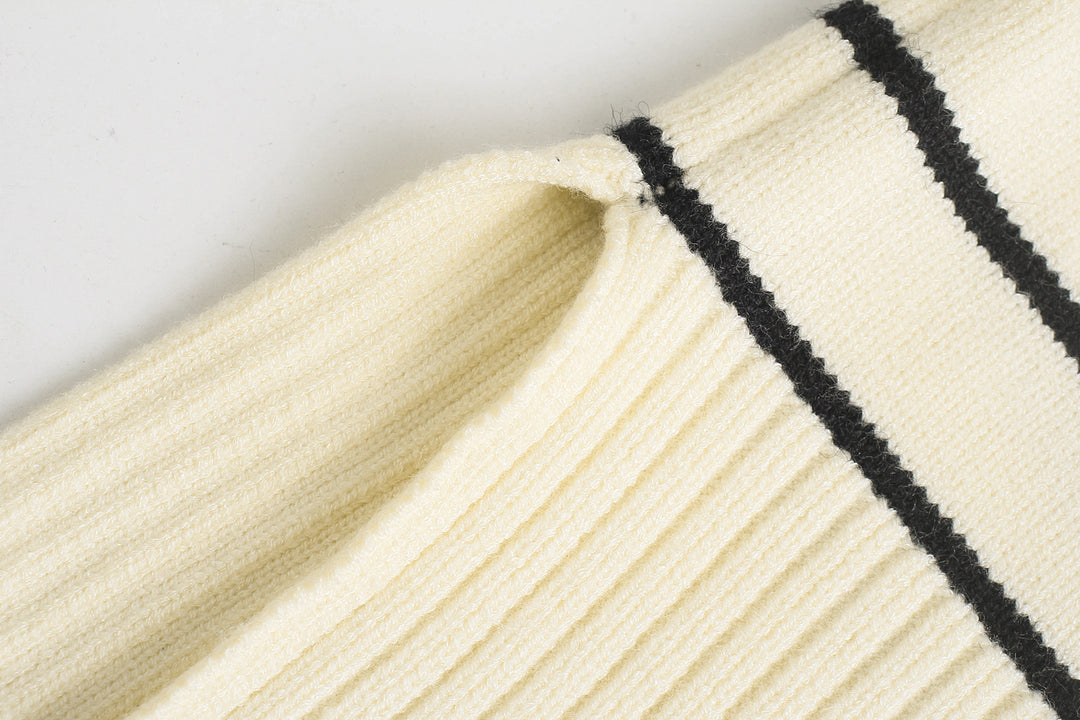 Women’s Smart-Fit Striped Sweater Coat-HighTouch