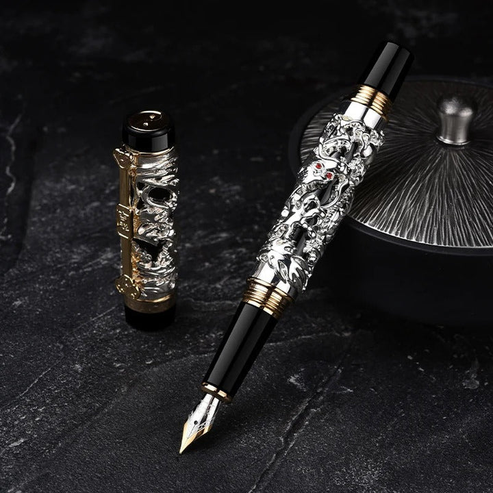 Regal Luxe Dragon Fountain Pen | Fine Writing Gift