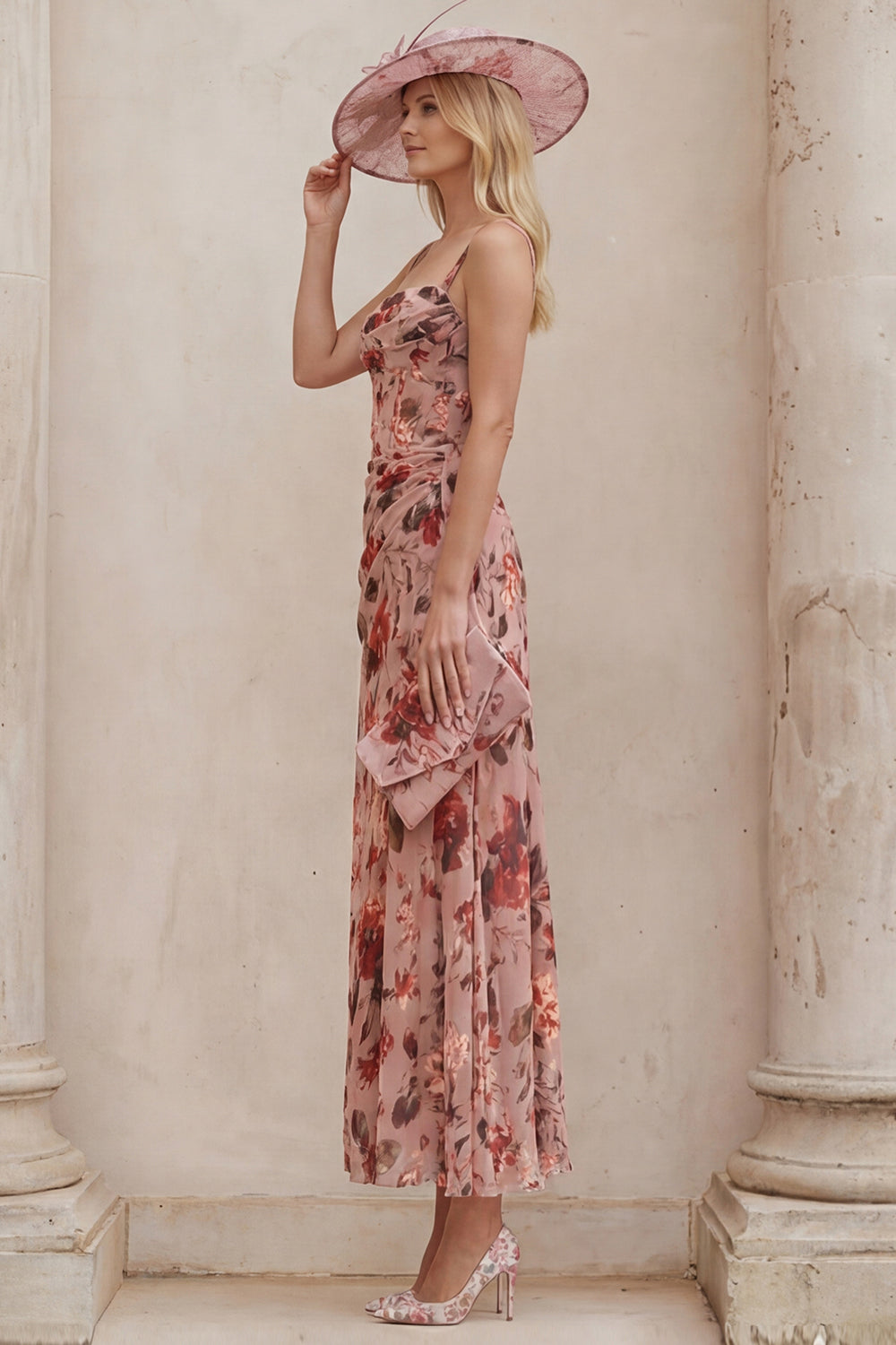 Hightouch | 2 Piece Floral Mother of Bride Jacket Dress