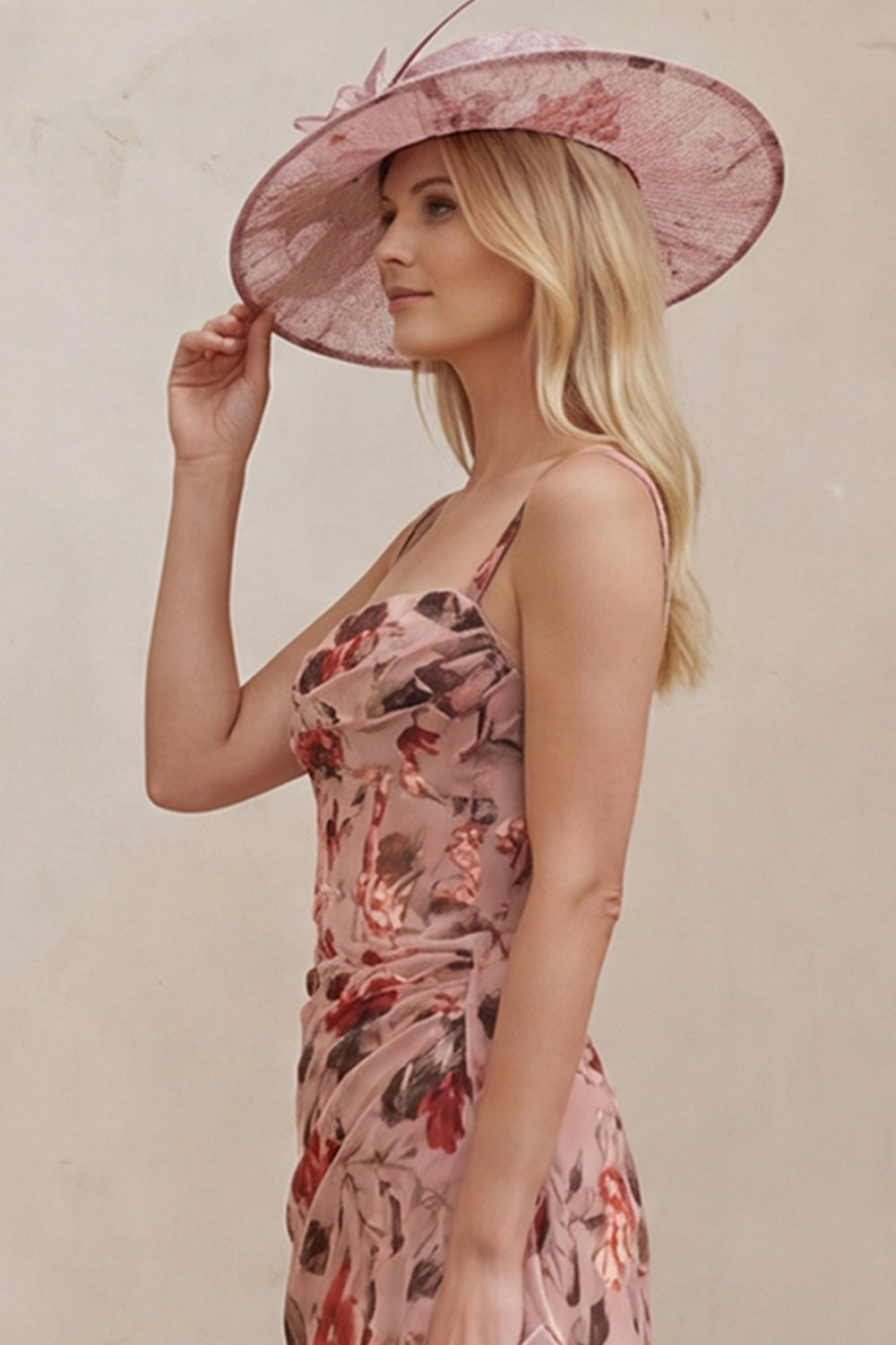 Hightouch | 2 Piece Floral Mother of Bride Jacket Dress