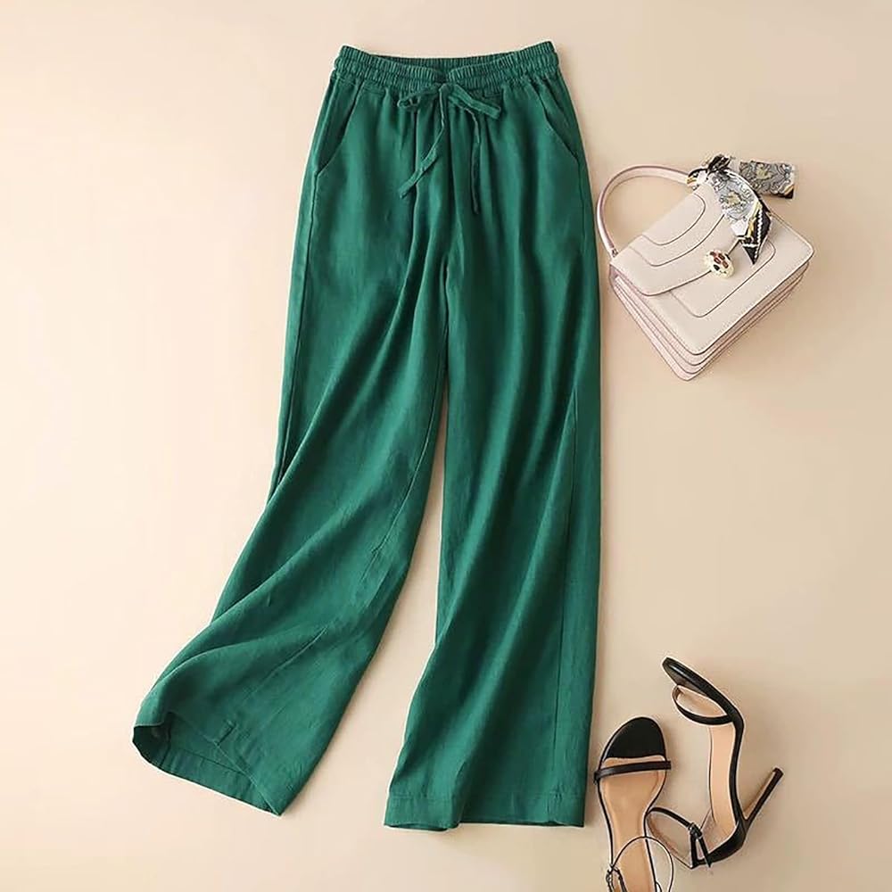 Cherry| Relaxed Drawstring Pants