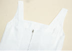 Women's Fashion Linen French Dress-HighTouch