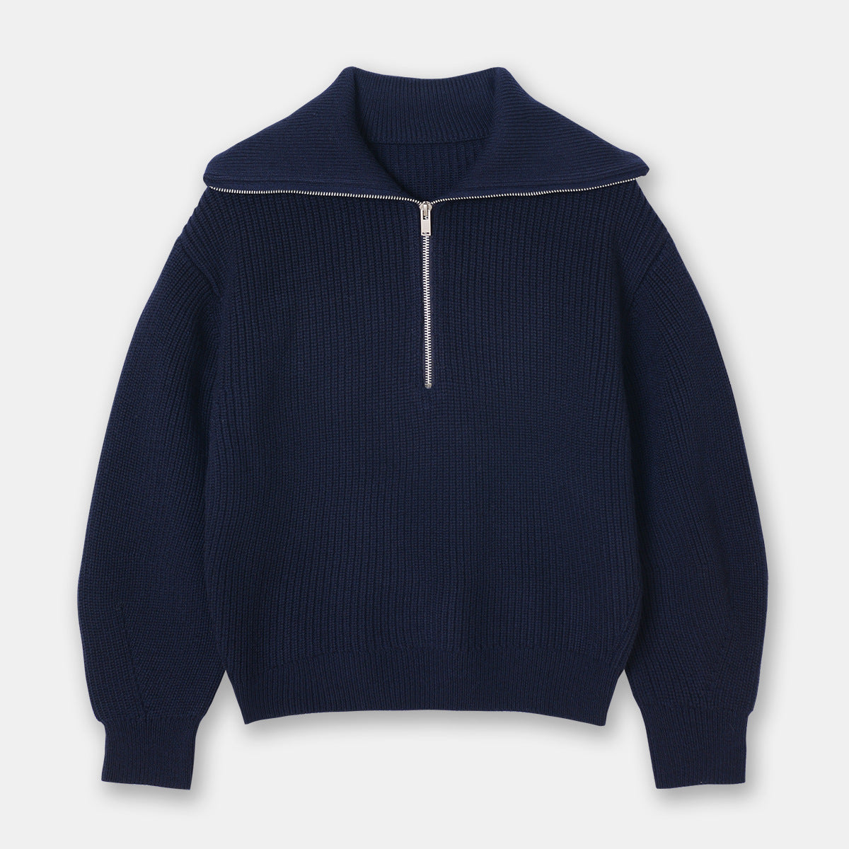 Casual Wool Blend Knit Sweater – Soft Crew Neck Pullover