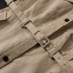 Linen French Tooling Style Dress-HighTouch