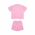 Washed and Worn Dyed Bright White Short Sleeve-HighTouch