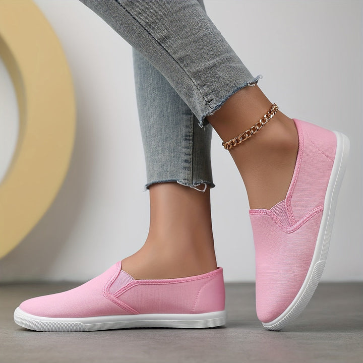 Women's Slip On Walking Shoes - Lightweight Breathable Mesh Loafers