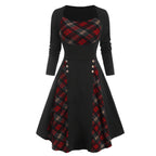 Women's Casual Polyester Maxi Dress – Soft Long Dress-HighTouch