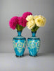 Glazed Blue Bud Vase - HighTouch 