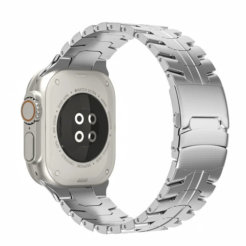 Titan Link Apple Watch Band | Adjustable Metal Strap
