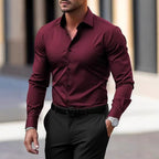 Men’s Velvet Cardigan Sweater – Soft Long Sleeve Casual Style-HighTouch