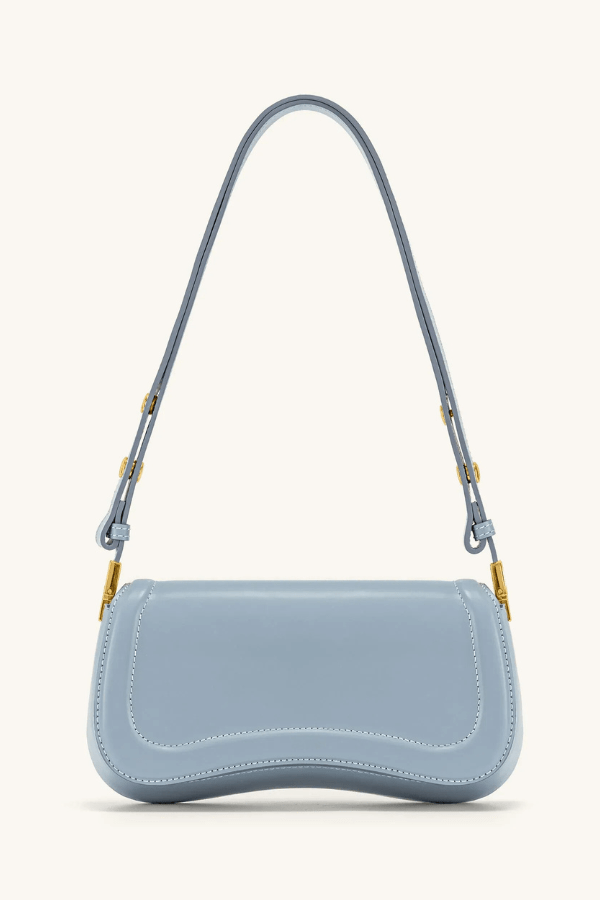 Sabine Shoulder Bag - PU Leather Sleek Buckle Design