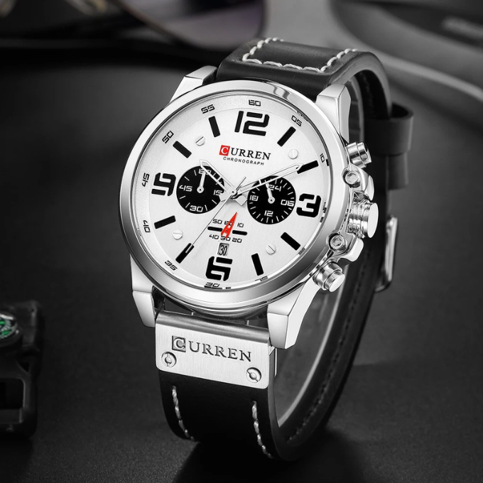 The Hudson Classic Wristwatch - Timeless Stainless Steel Dress Watch