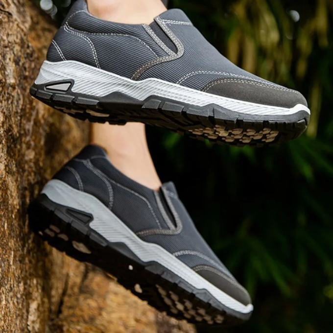 Men’s Leather Slip-On Shoes | Casual Business Loafers Flats