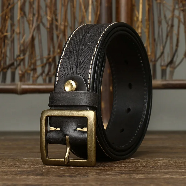 Men's Pure Cowhide Leather Belt