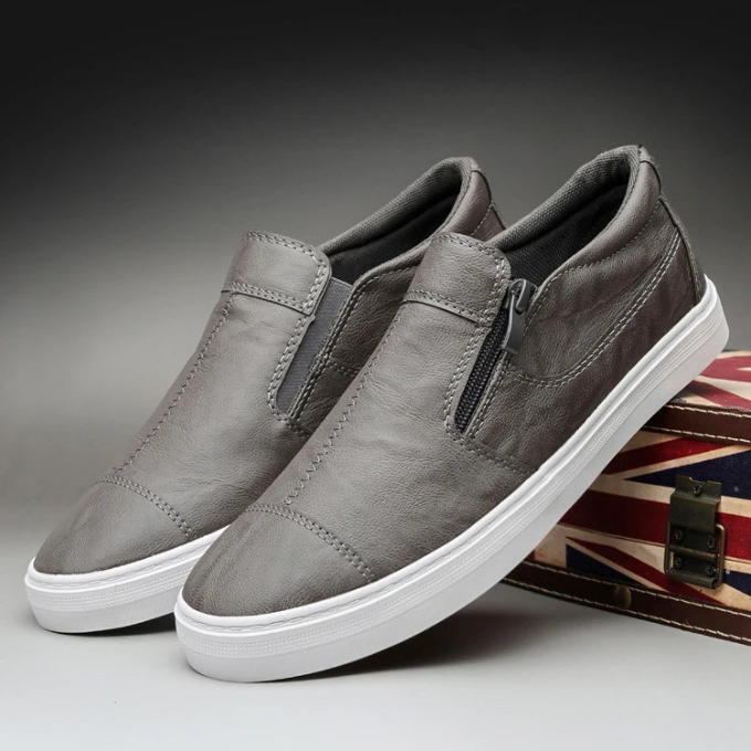 Men’s Zip Sneakers – Casual Comfort & Easy Wear