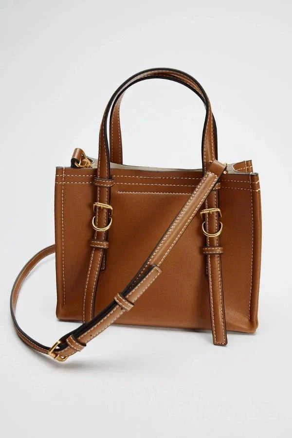 Odette Crossbody Bag - PU Leather Compact Everyday Carry