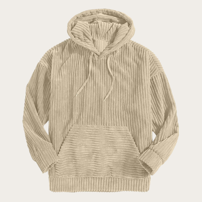 Men's Corduroy Hoodie – Soft Casual Layer