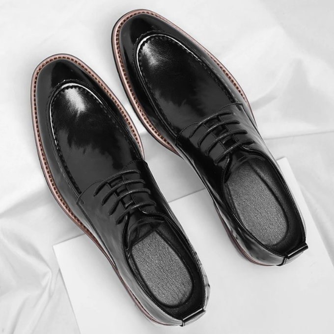 Men’s Oxford Dress Shoes – Polished Leather Style