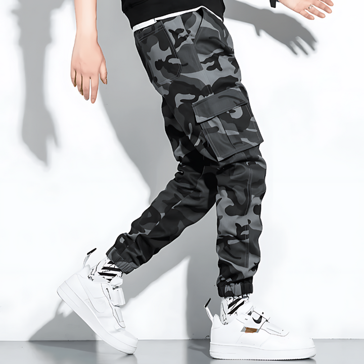 Men's Camo Cargo Pants – Relaxed Fit