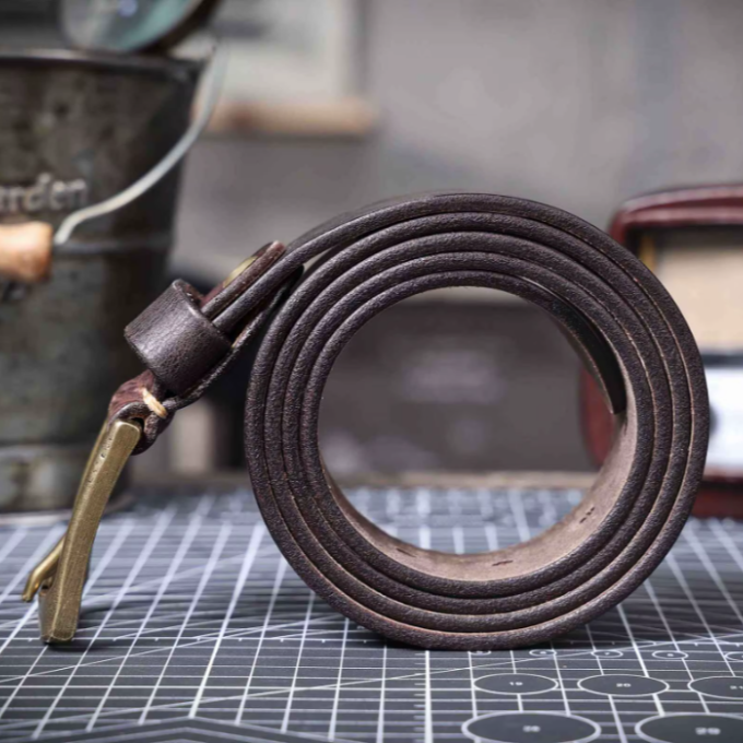 Men's 100% Cowhide Leather Belt | Italian Handmade
