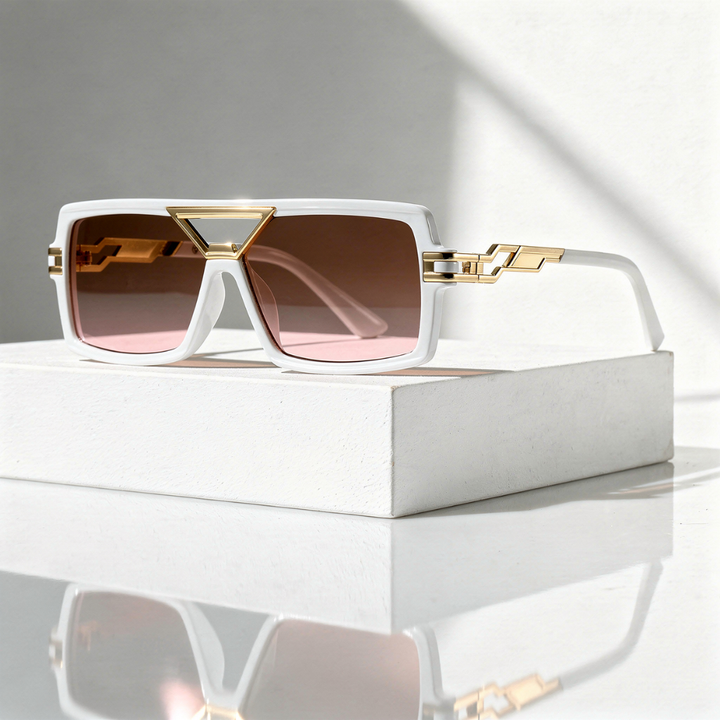 Men's Oversized Square Sunglasses with UV400