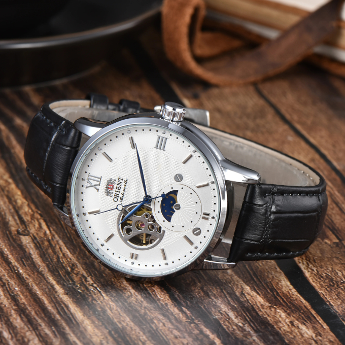 Men's Automatic Skeleton Watch – Solara Orient
