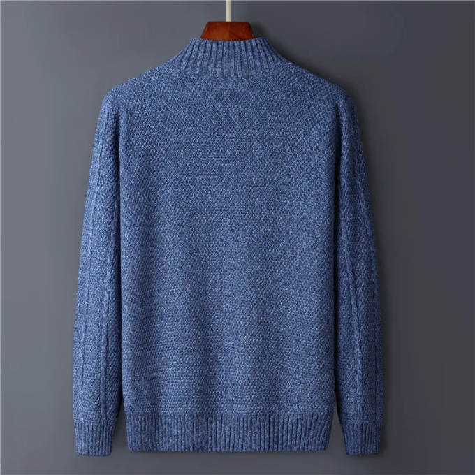 Men's Wool Zip Jacket – Warm, Breathable & Stylish