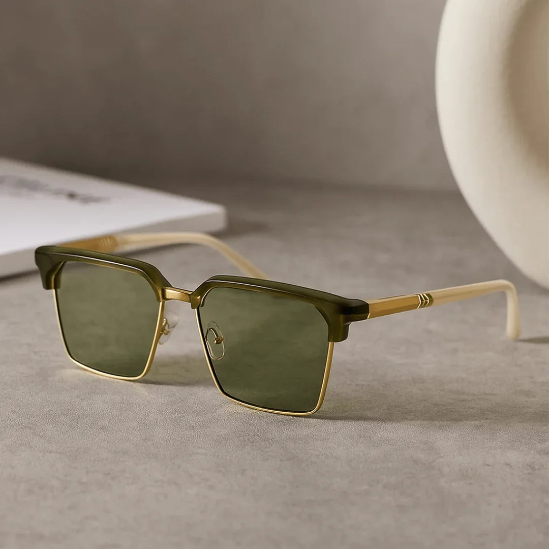 Unisex UV400 Square Sunglasses – Gradient Lenses