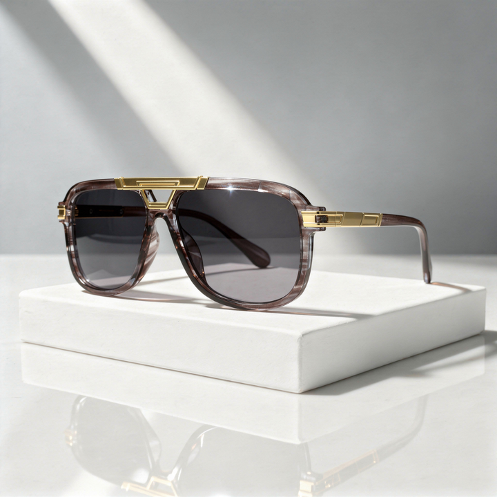 Men's UV400 Oversized Square Sunglasses – Gradient