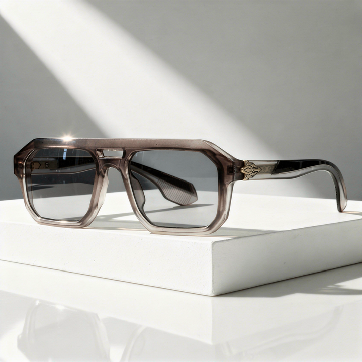 Unisex Oval Sunglasses with UV400 Protection