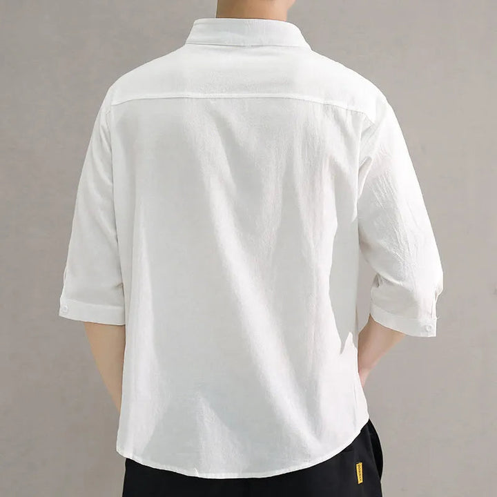 Men's Signature Button-Up Shirt – Casual Cotton Style