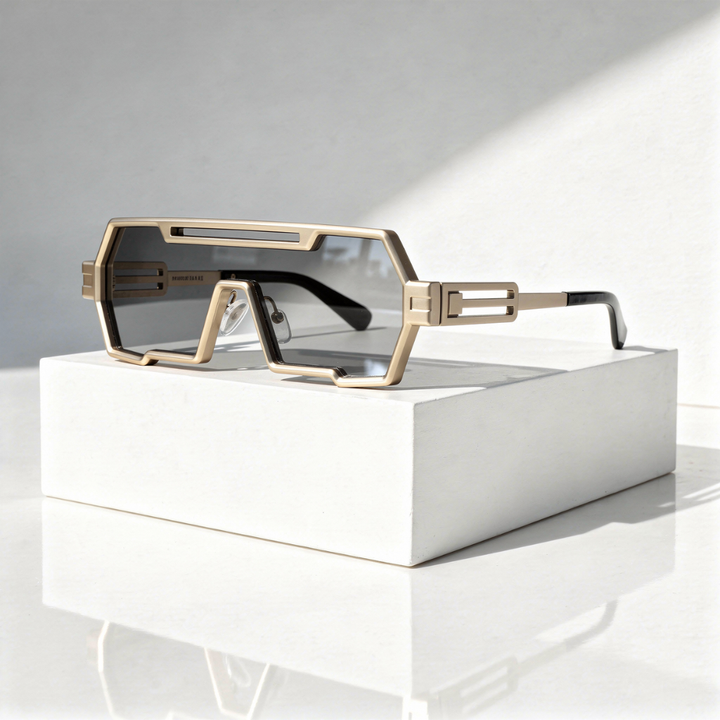 Men's Shield Sunglasses with UV400 Protection
