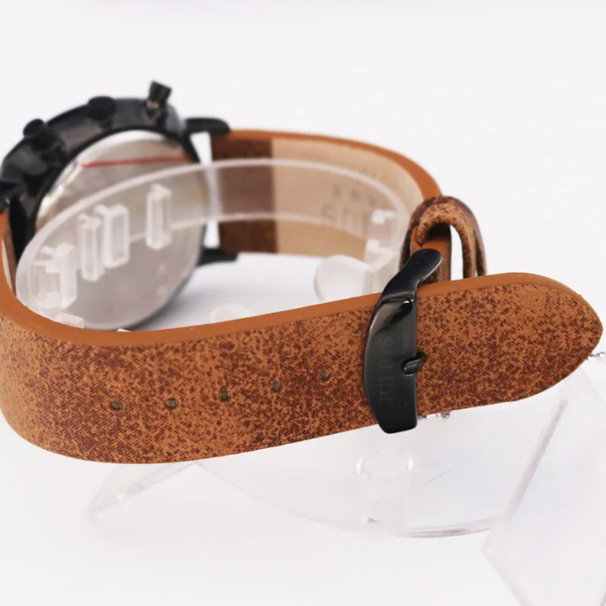 The Mason Edge Wristwatch - Modern Stainless Steel Mens Watch