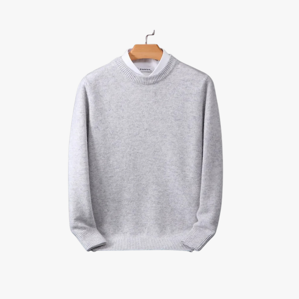 Ultra-Soft Loose-Fit Knit Sweater-HighTouch