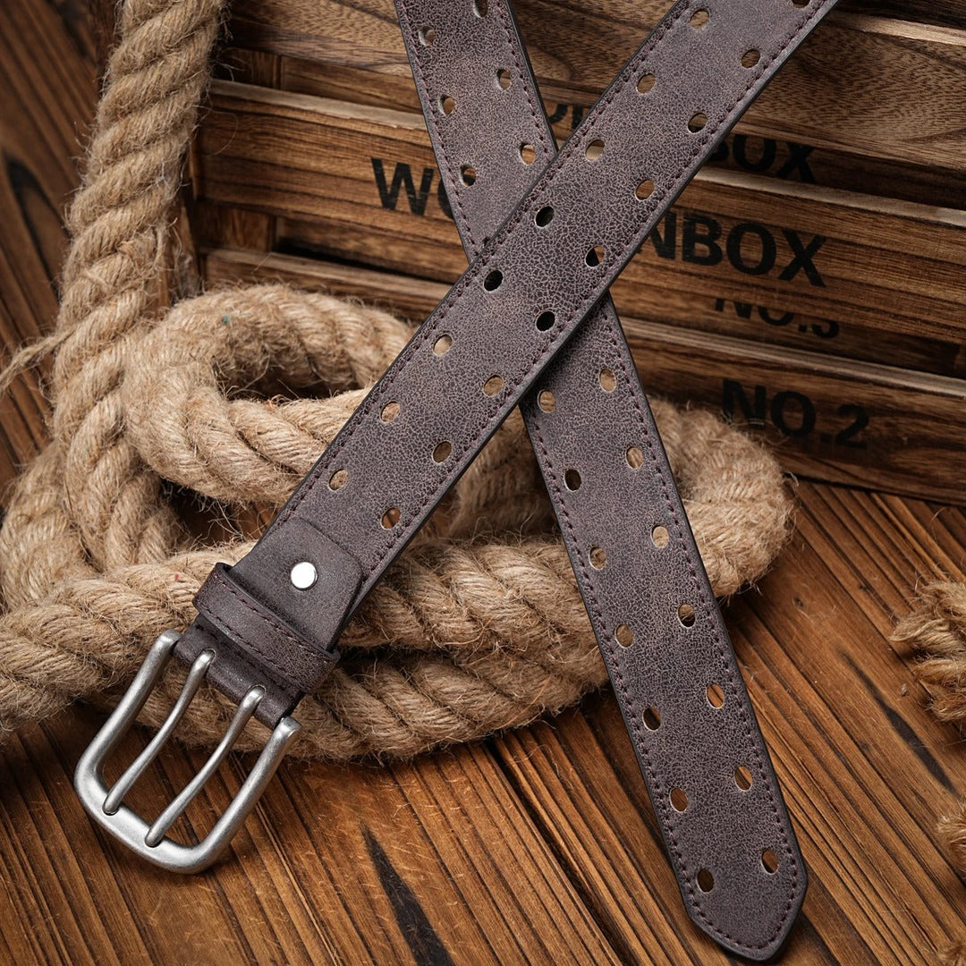 Men's Distressed Leather Belt – Dakota