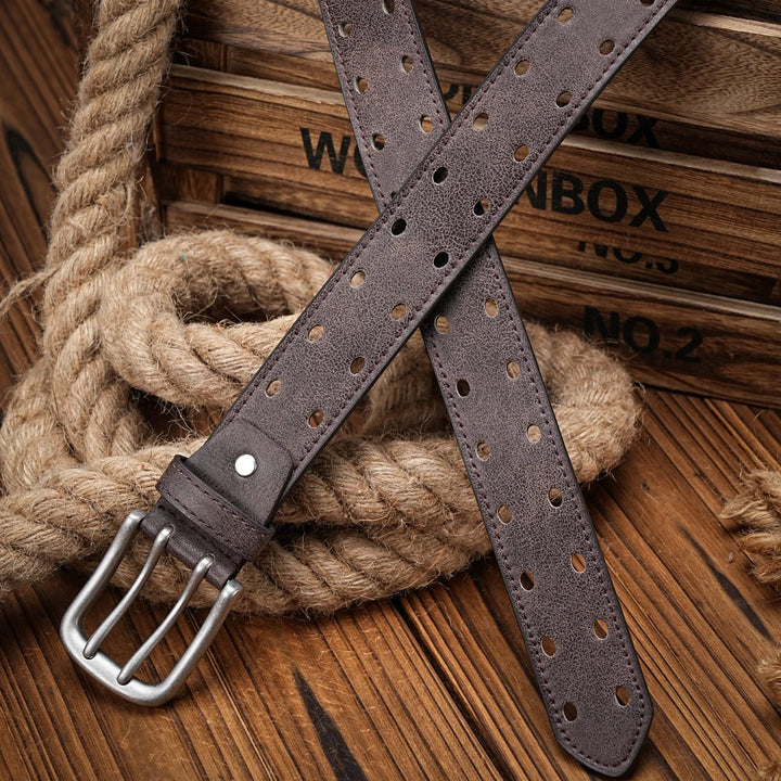 Men's Distressed Leather Belt – Dakota