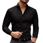 Men’s Casual Stretch Cardigan Jacket – Comfortable Everyday Style-HighTouch