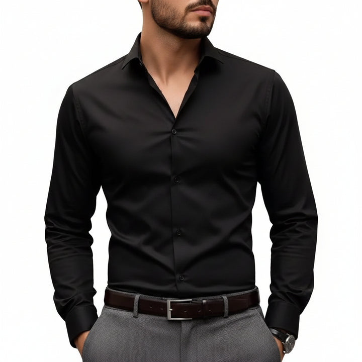Men’s Casual Stretch Cardigan Jacket – Comfortable Everyday Style-HighTouch