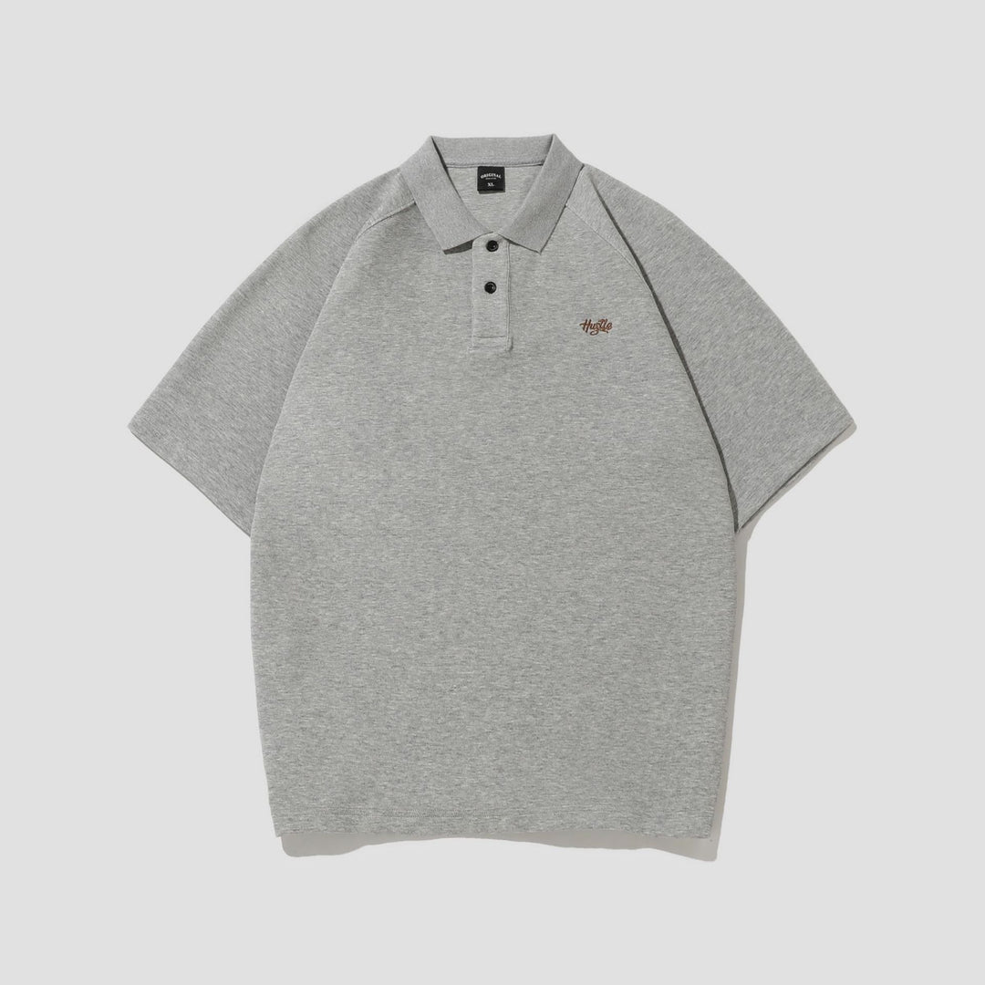 American Polo Collar Daily Raglan T-Shirt – Men's Street Fashion Top-HighTouch