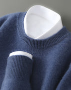 Girocollo Blu Floreale