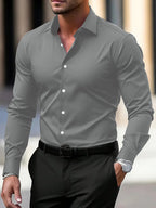 Men’s Velvet Cardigan Sweater – Soft Long Sleeve Casual Style-HighTouch